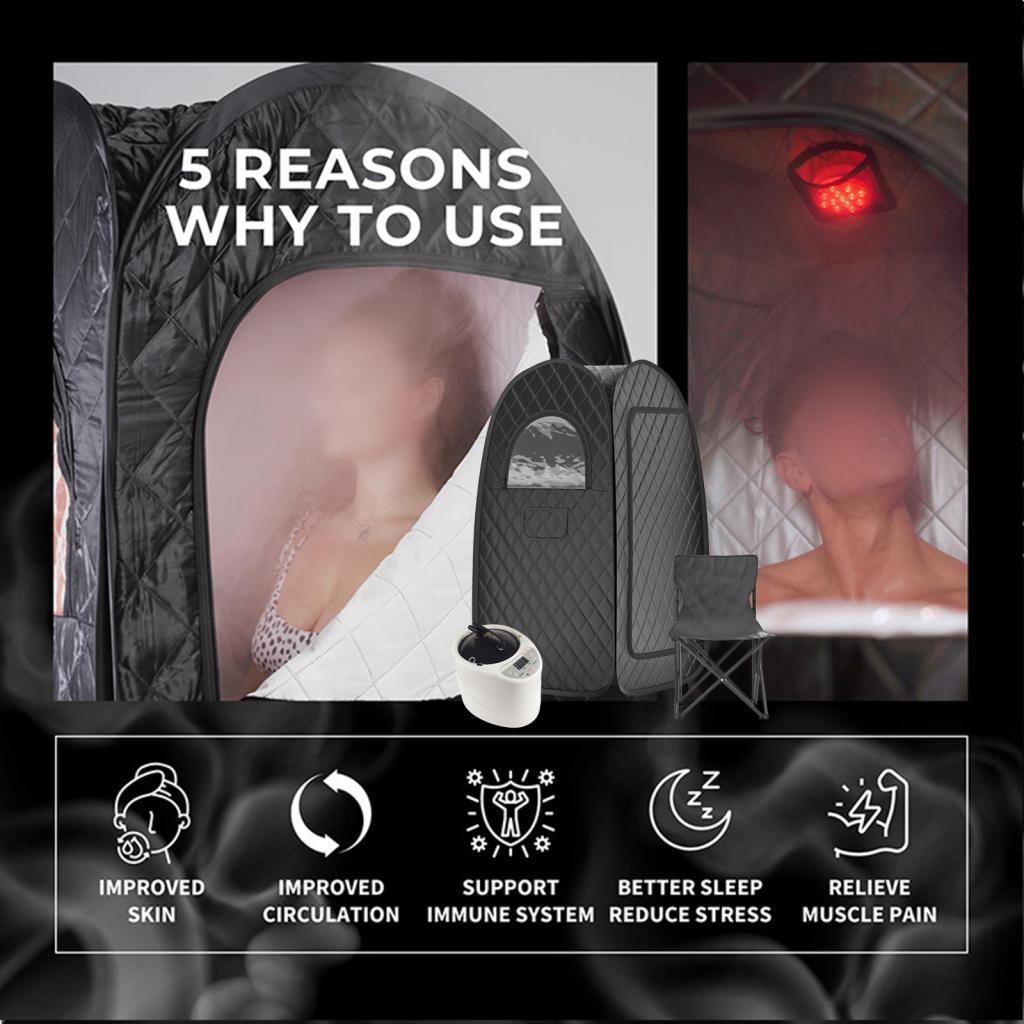 Ev Tipi Kişisel Buharlı Sauna  - Spa Wellness Usa incelemesi ve fiyatı
